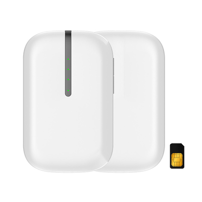 300Mhz 4G WIFI Hotspot Gezisi Ev Ofis Otel Plastik 2100mAh
