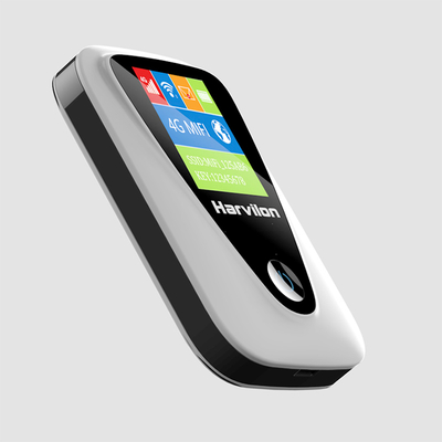 Beyaz 4G LTE MiFi Kablosuz Yönlendirici 2.4GHz/5GHz 110 X 70 X 20mm