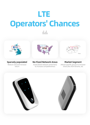 Pocket CAT4 4G LTE WiFi Hotspot Router 4 LED Göstergeli Mifi Router