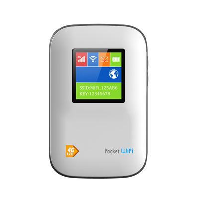 MIFI Mobil 4G Yönlendirici Ekranlı 2700mAh-3000mAh Cep WiFi Modem Kilidi Açıldı