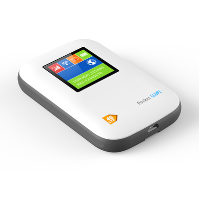 MIFI Mobil 4G Yönlendirici Ekranlı 2700mAh-3000mAh Cep WiFi Modem Kilidi Açıldı