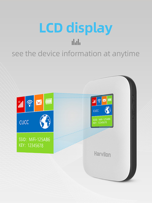 MIFI Mobil 4G Yönlendirici Ekranlı 2700mAh-3000mAh Cep WiFi Modem Kilidi Açıldı