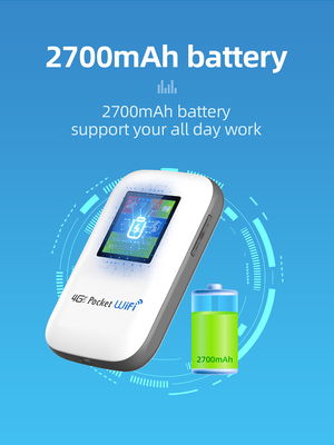 MIFI Mobil 4G Yönlendirici Ekranlı 2700mAh-3000mAh Cep WiFi Modem Kilidi Açıldı