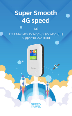 MIFI Mobil 4G Yönlendirici Ekranlı 2700mAh-3000mAh Cep WiFi Modem Kilidi Açıldı