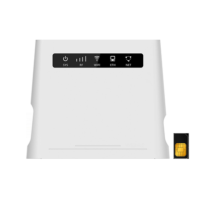 SIM Kart Yuvası FDD TDD ve Ekstra Antenler ile Kilitsiz CPE Lte Kablosuz Yönlendirici 300Mbps CAT4