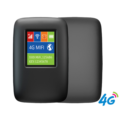 Ekranlı IEEE802.11 B/G/N MIFI Router, sim kart desteği. LTE 4G mifi yönlendirici