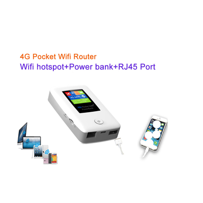 4G Cep WIFI Hotspot Mobil WiFi Yönlendirici SIM Yuvalı Açık VPN Desteği