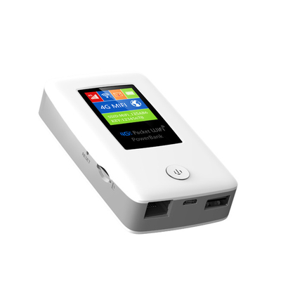 RJ45 Wan Lan Bağlantı Noktalı 5000mAh Taşınabilir 4G WIFI Yönlendirici