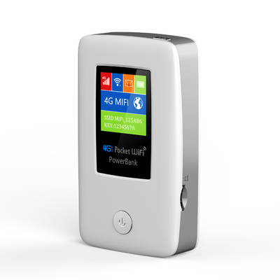 RJ45 Wan Lan Bağlantı Noktalı 5000mAh Taşınabilir 4G WIFI Yönlendirici
