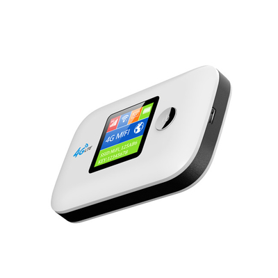 Sim Kart Yuvası LCD Ekranlı Cep MiFi Kilidi Açılmış Mobil Wifi Yönlendirici