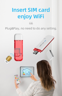 Araba Bilgisayarı USB 4G Wifi Dongle, 4G USB WiFi Çubuğu