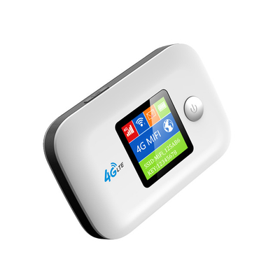 Unlocked Taşınabilir 4G WIFI Yönlendirici Cep Sim Kart Yuvası ile Kablosuz MiFi LCD Ekran