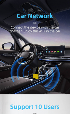 Sim Kart Yuvası ile 3G Taşınabilir Mobil 4G Yönlendirici Cep WiFi Araba