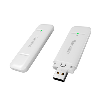 Beyaz 150 Mbps Yüksek Hızlı 4G USB Dongle 10 WiFi Kullanıcısı